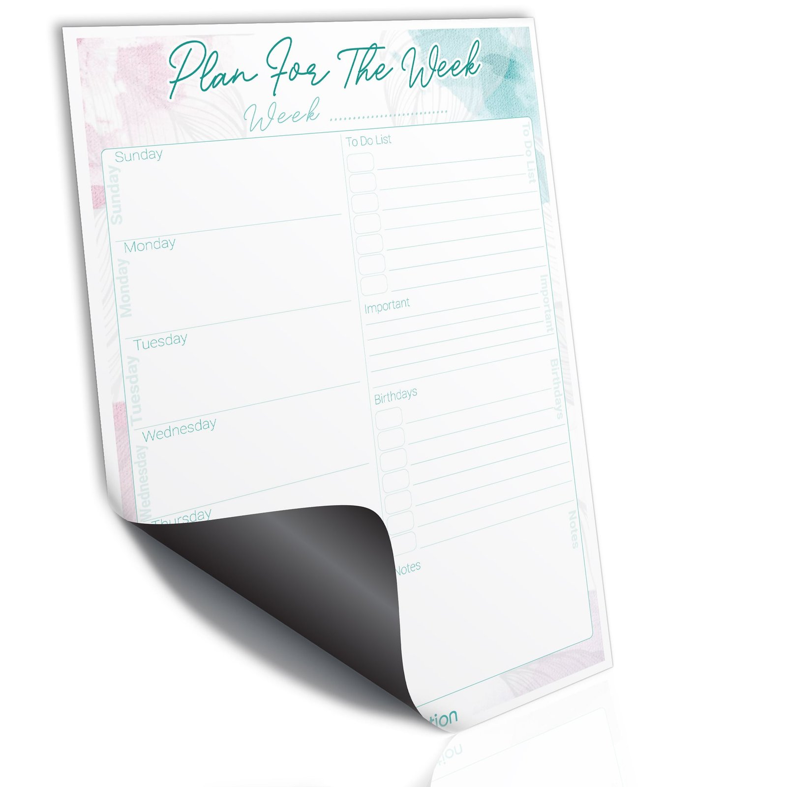 planOvation magnetic dry-erase monthly calendar on refrigerator